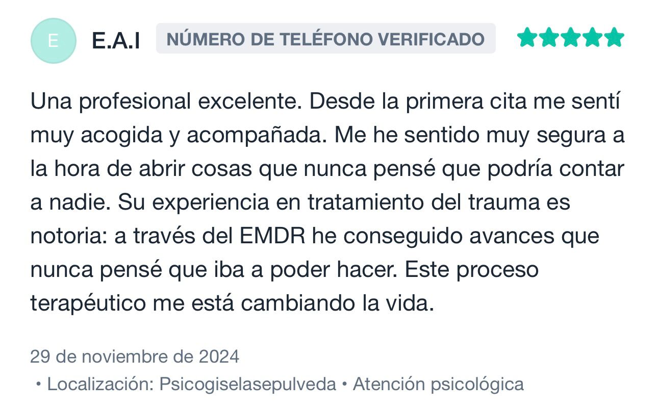reseña gisela sepulveda psicologa